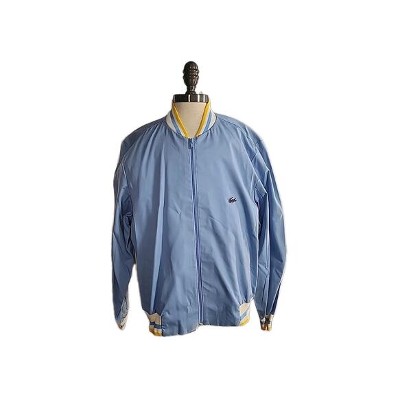 Vtg Lacoste Windbreaker Jacket Size Medium With Original Tags - Picture 1 of 13